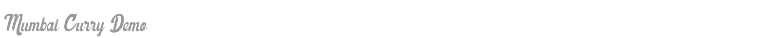 Mumbai Curry font preview